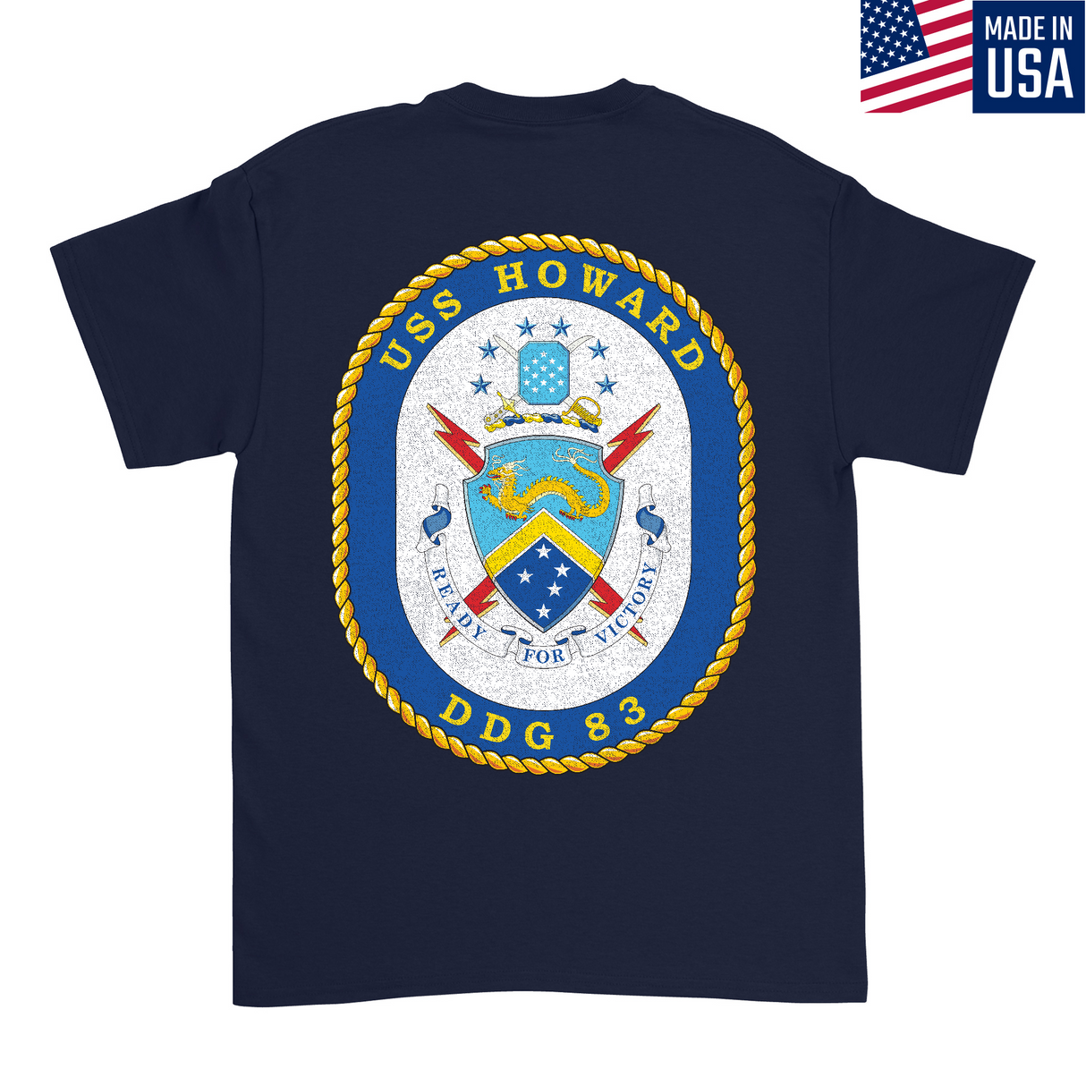 Mens Medium Dark Navy Style_T-Shirt