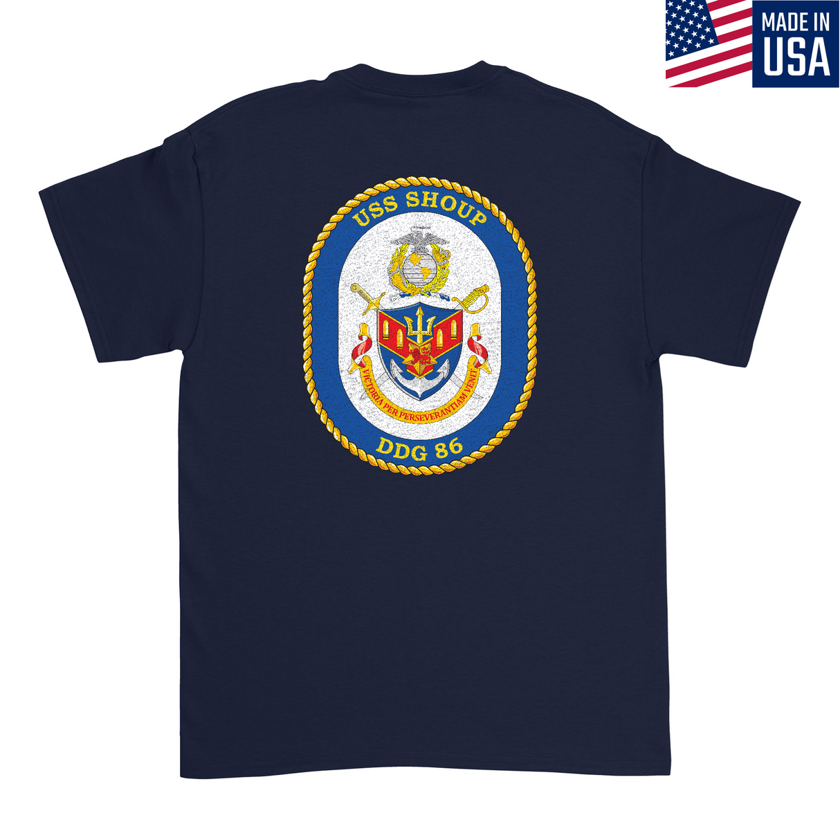 Mens Medium Dark Navy Style_T-Shirt