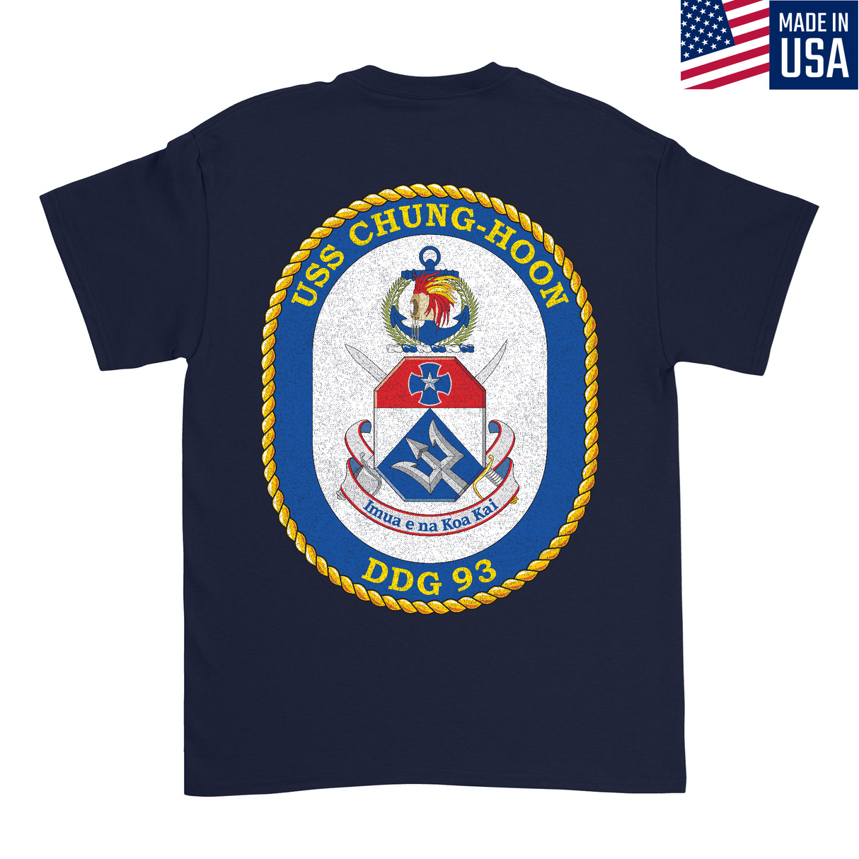 Mens Medium Dark Navy Style_T-Shirt