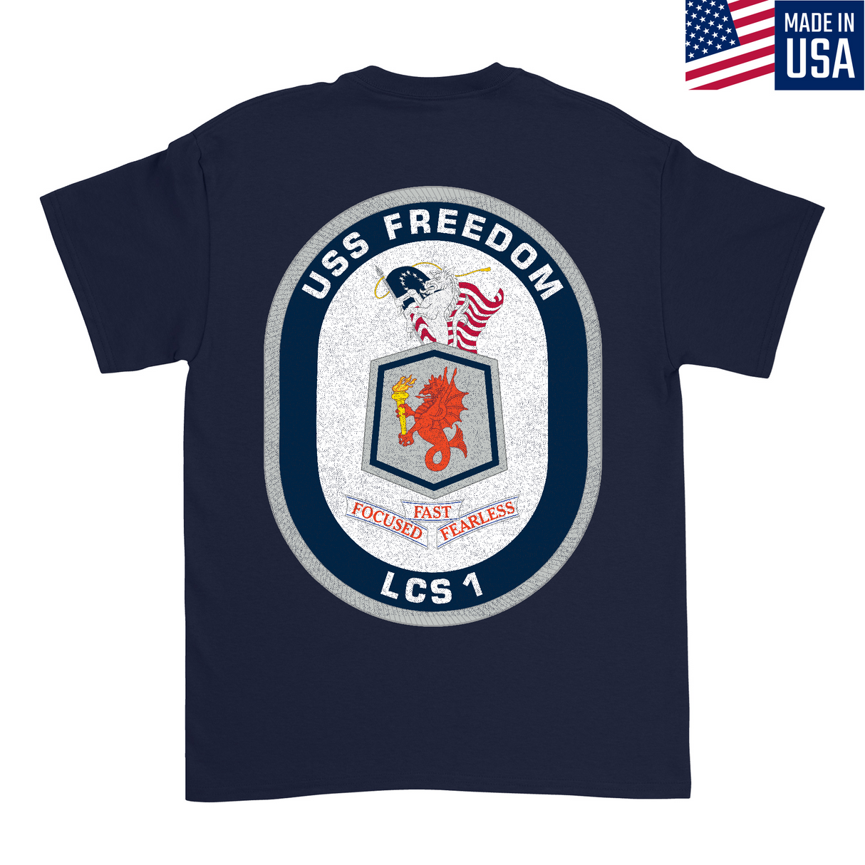 Mens Medium Dark Navy Style_T-Shirt