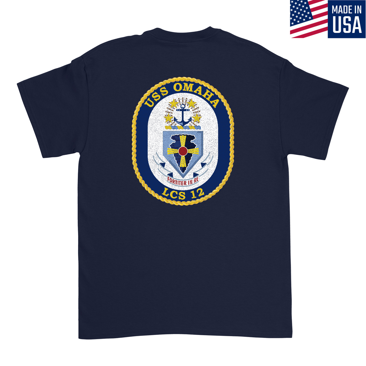 Mens Medium Dark Navy Style_T-Shirt