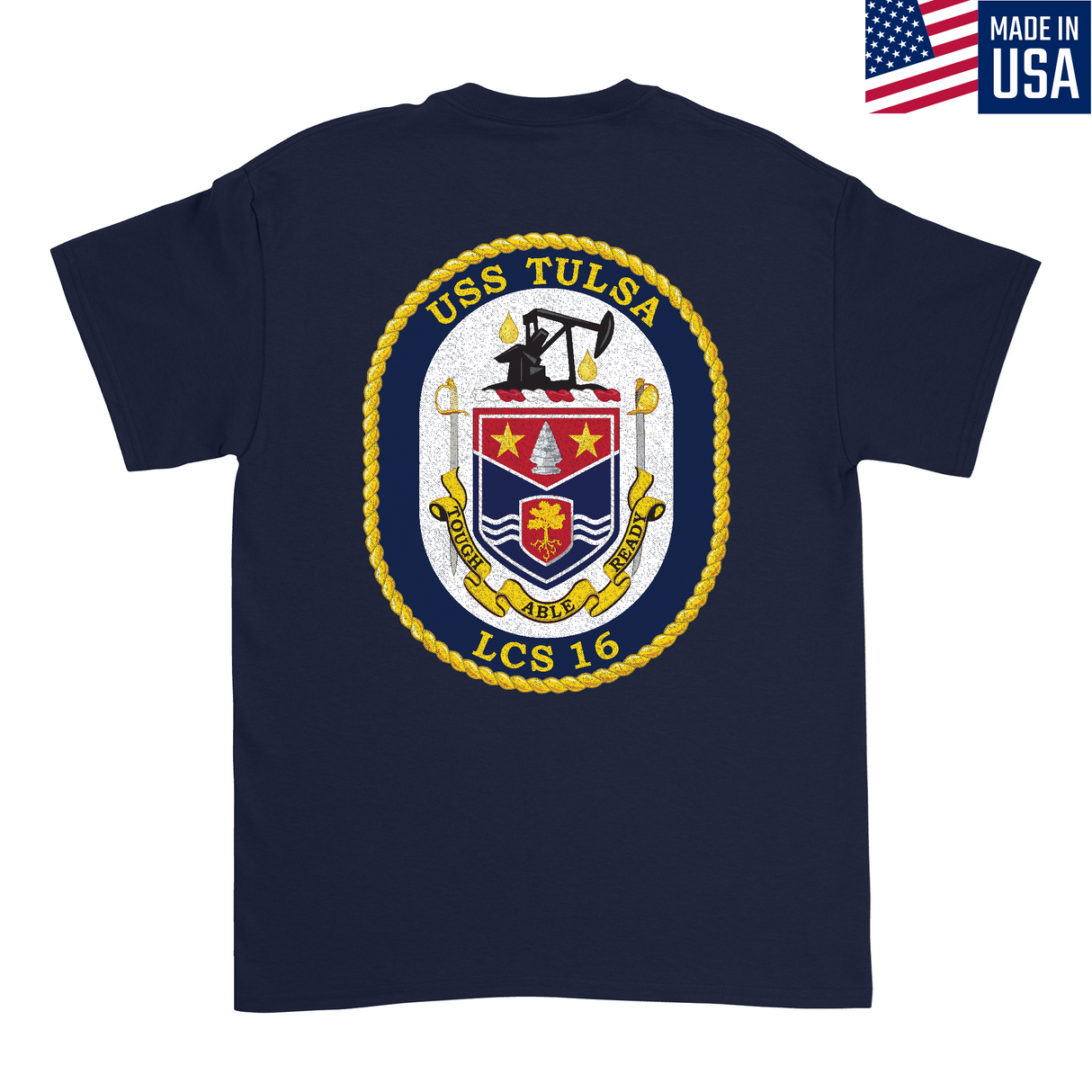 Mens Medium Dark Navy Style_T-Shirt