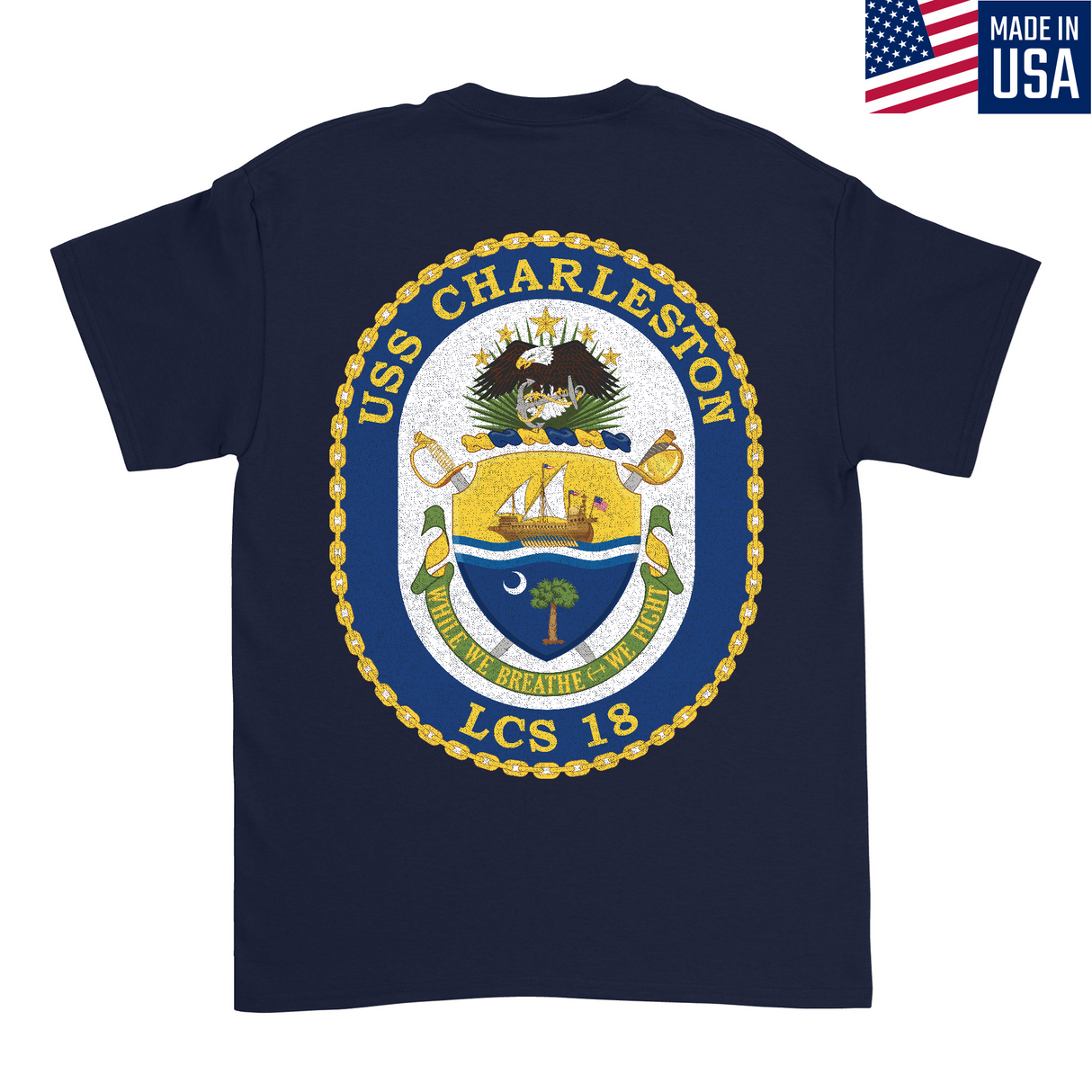 Mens Medium Dark Navy Style_T-Shirt