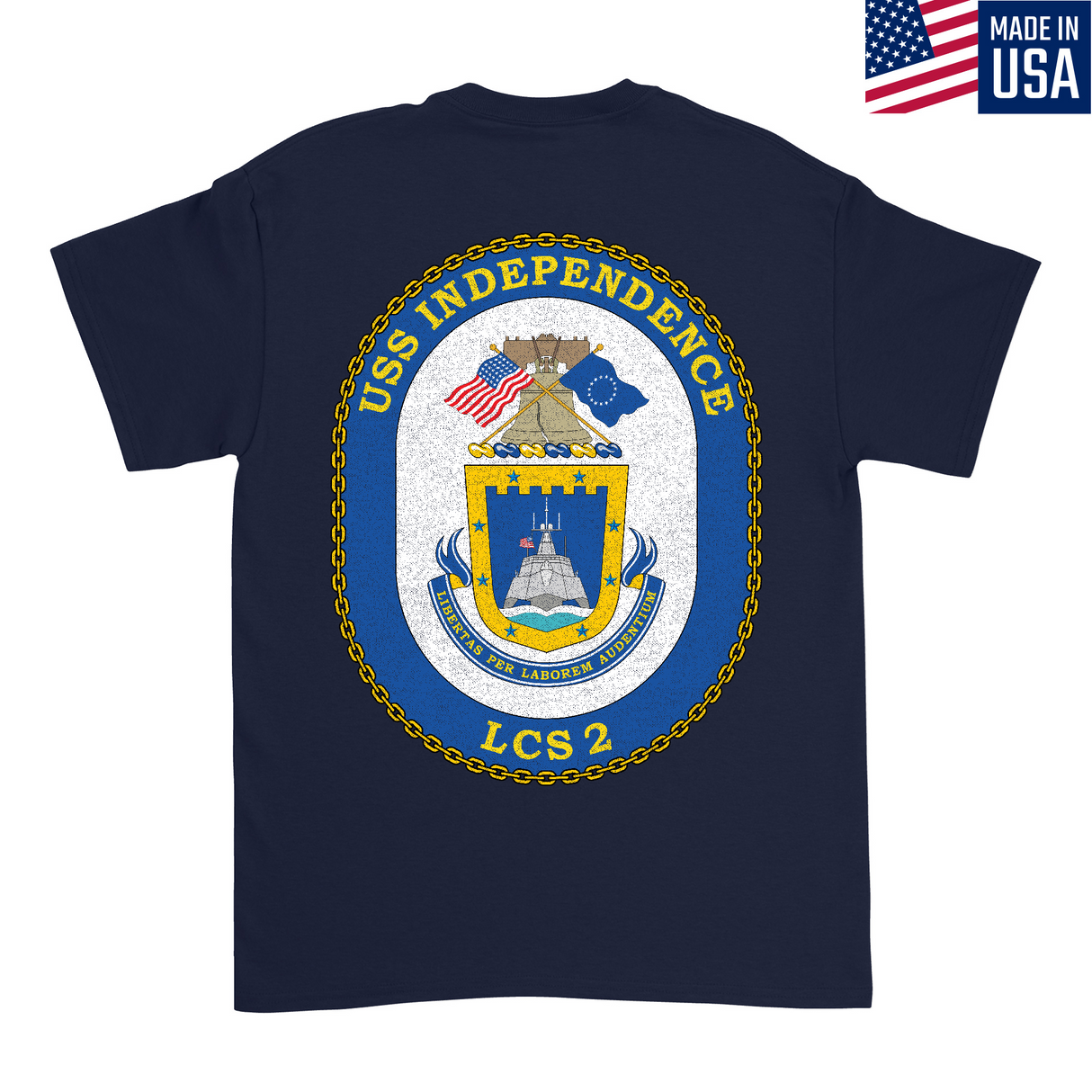 Mens Medium Dark Navy Style_T-Shirt