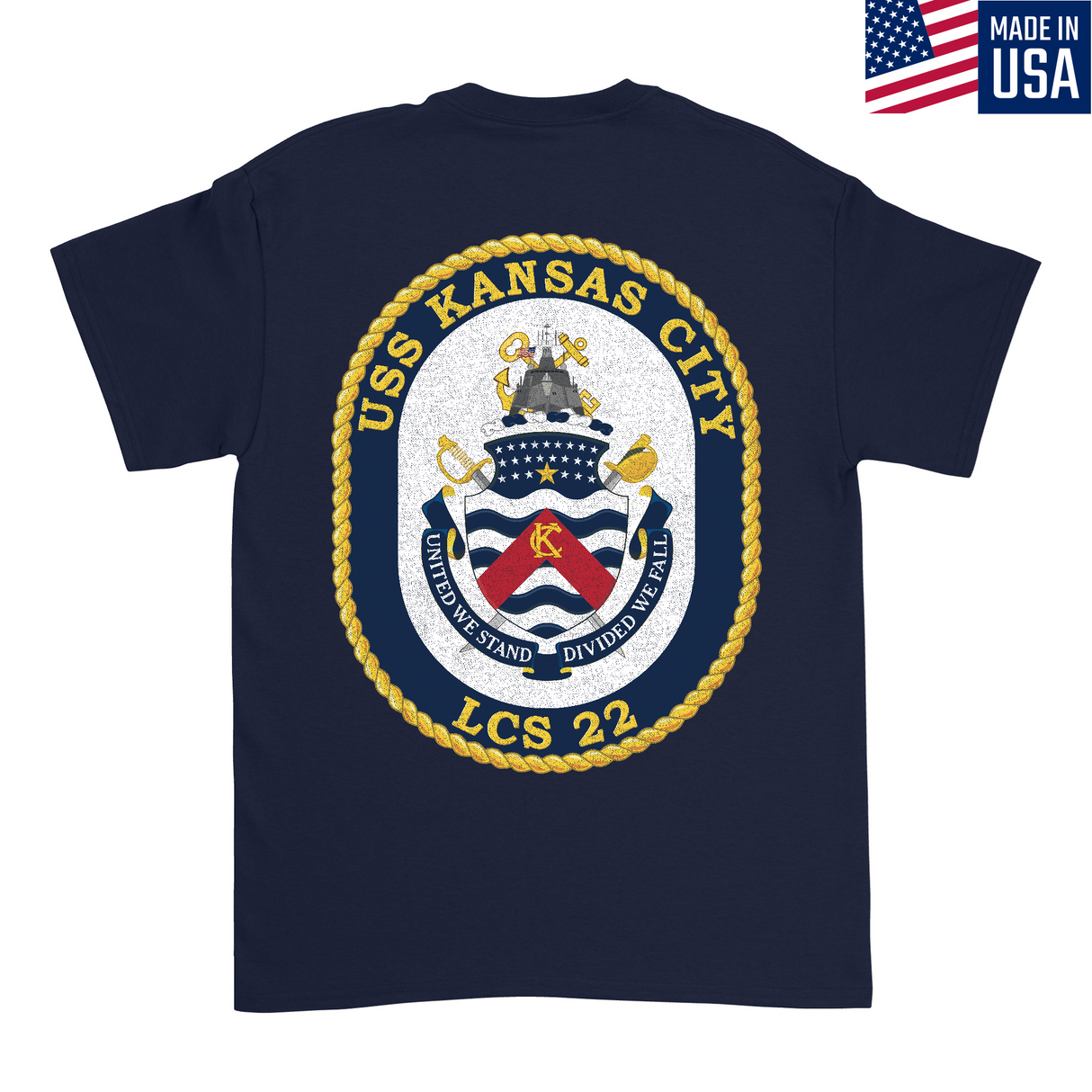 Mens Medium Dark Navy Style_T-Shirt