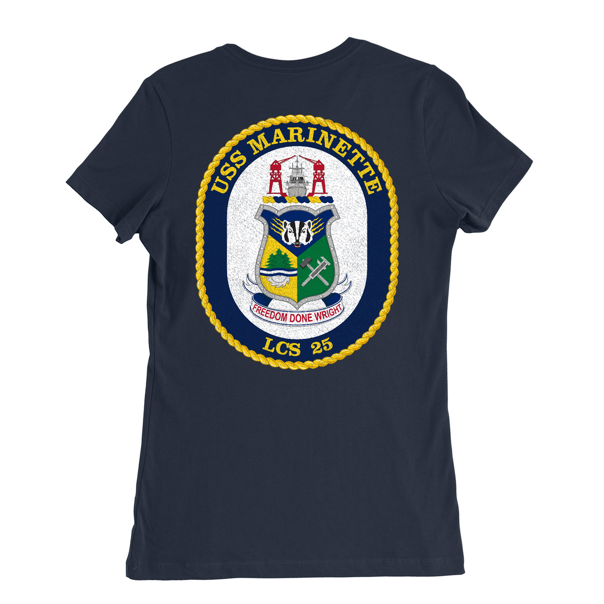 Womens Medium Navy Style_T-Shirt