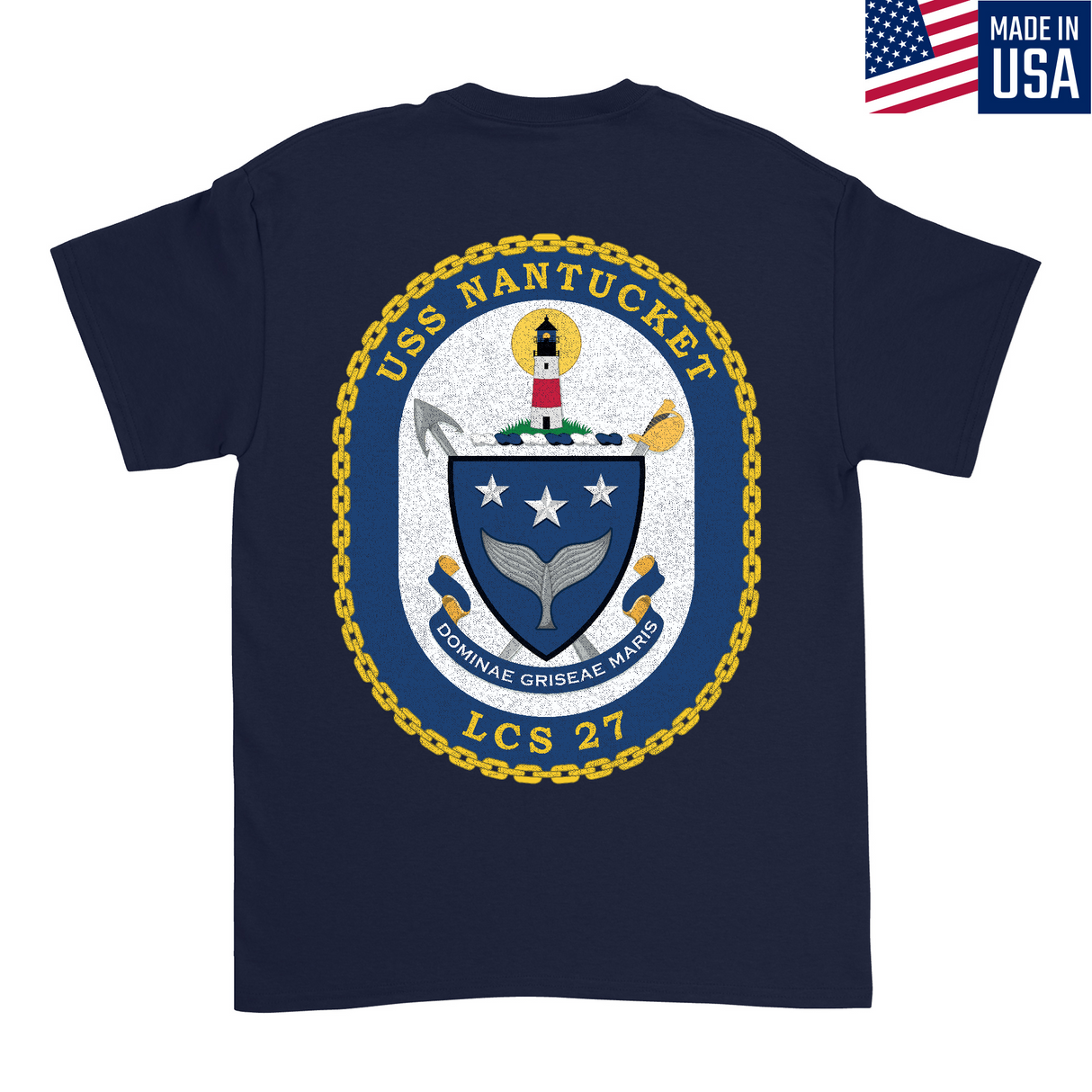 Mens Medium Dark Navy Style_T-Shirt