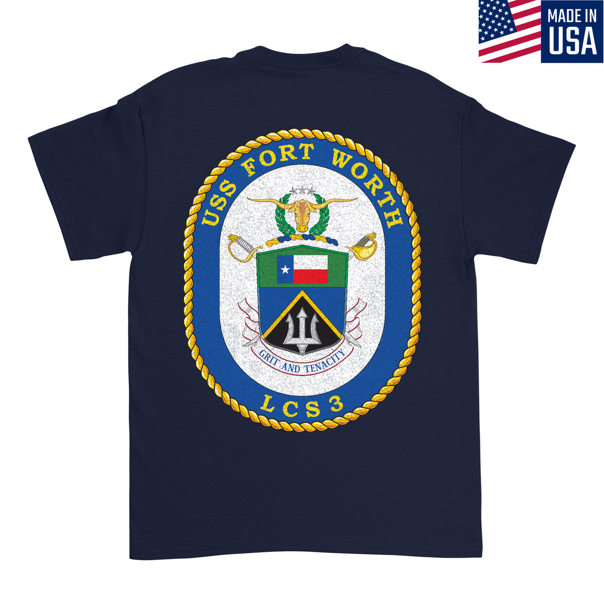 Mens Medium Dark Navy Style_T-Shirt