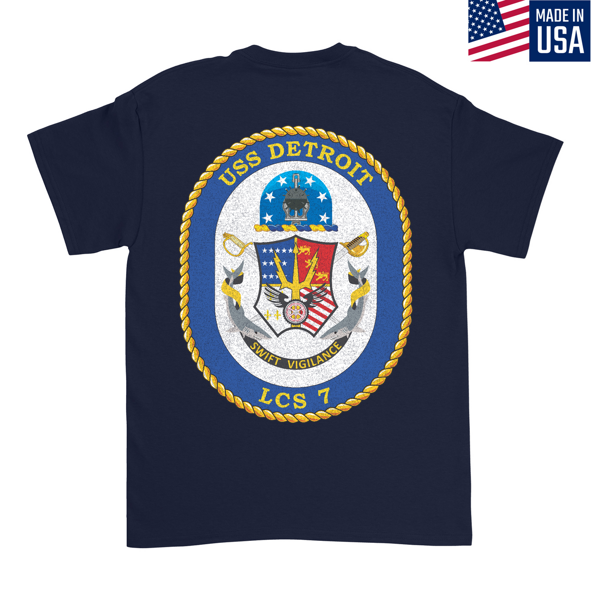 Mens Medium Dark Navy Style_T-Shirt