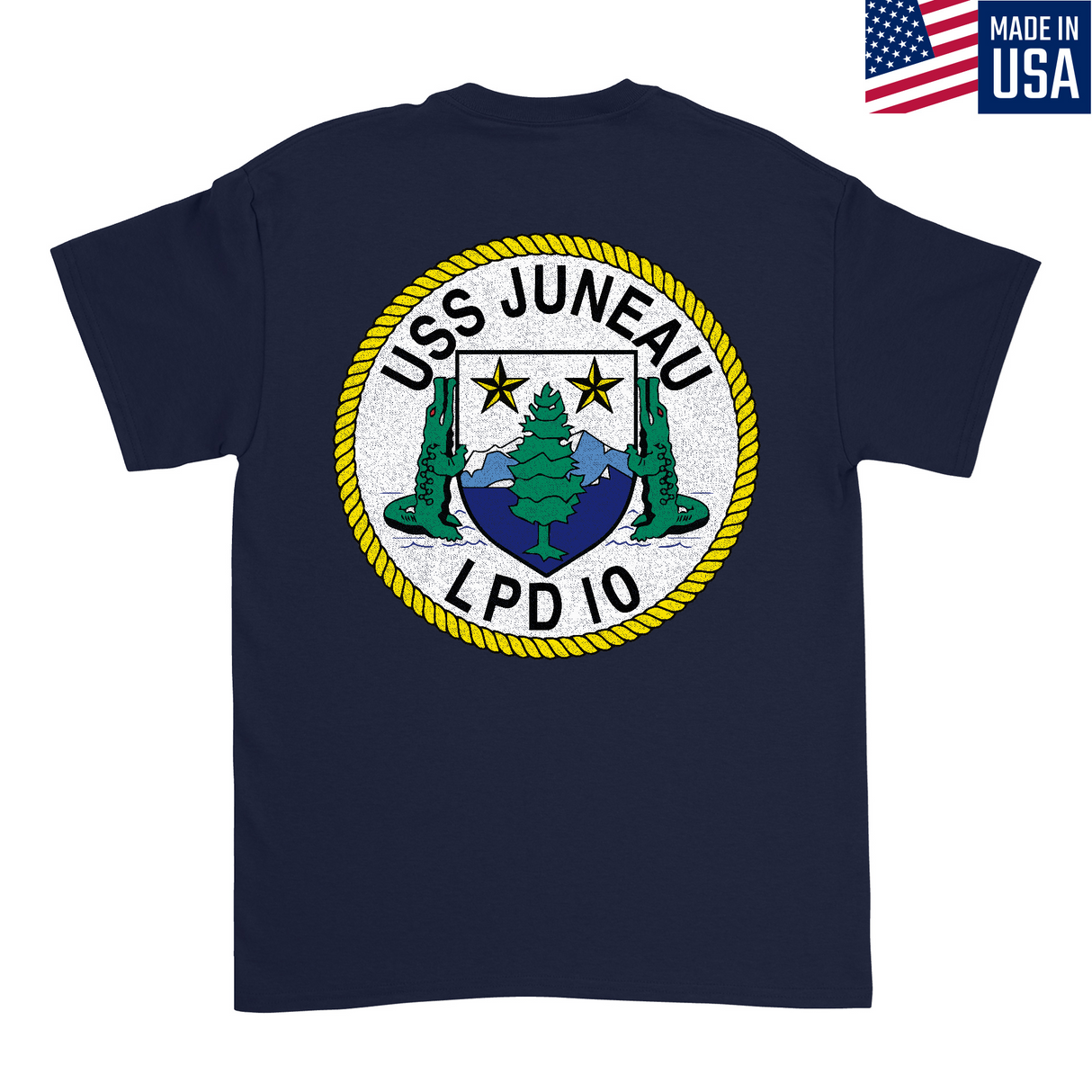 Mens Medium Dark Navy Style_T-Shirt