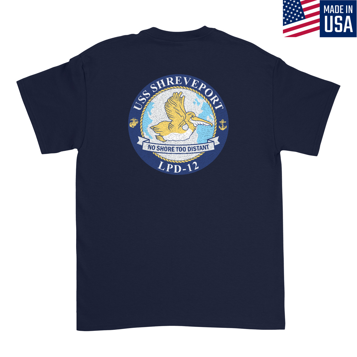 Mens Medium Dark Navy Style_T-Shirt