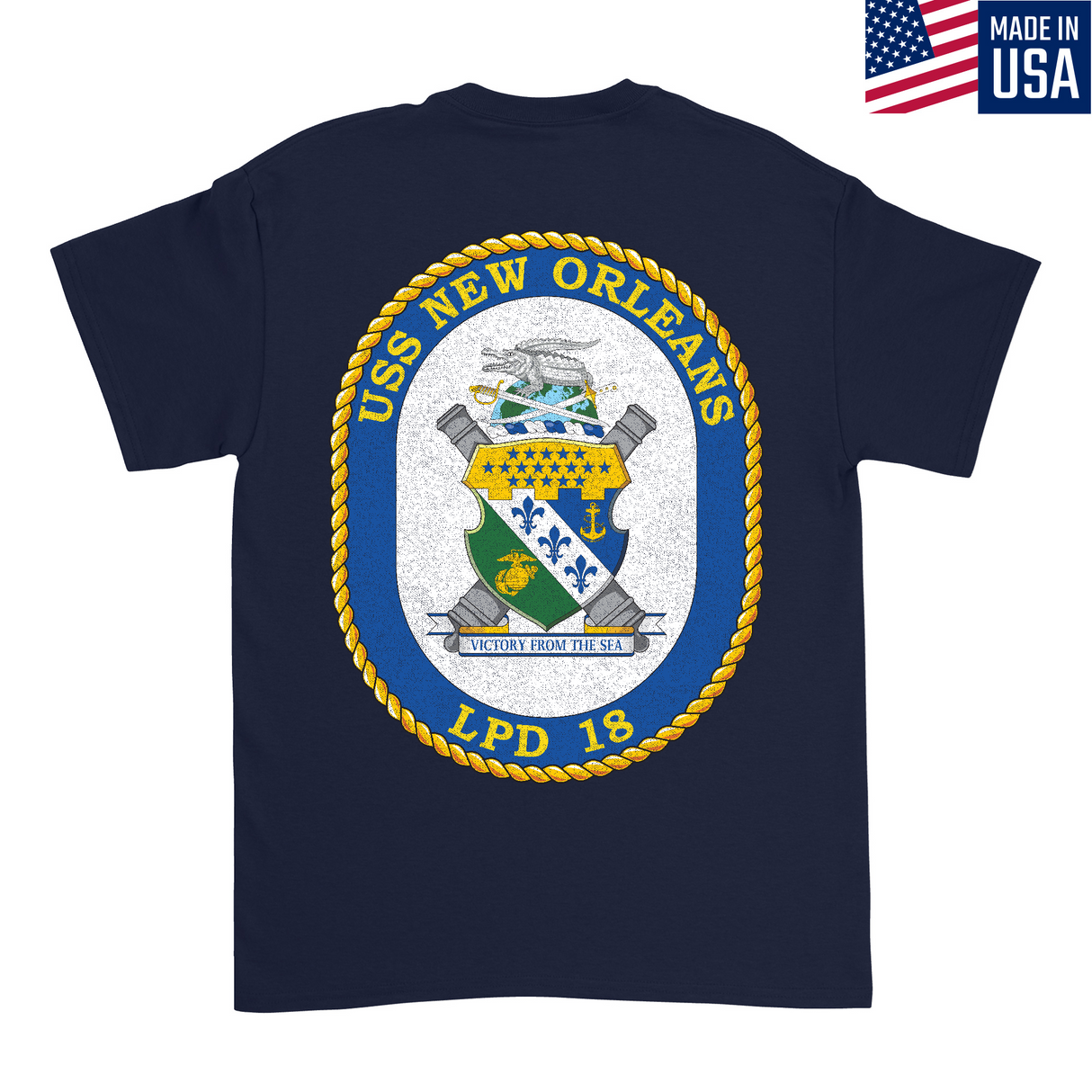 Mens Medium Dark Navy Style_T-Shirt