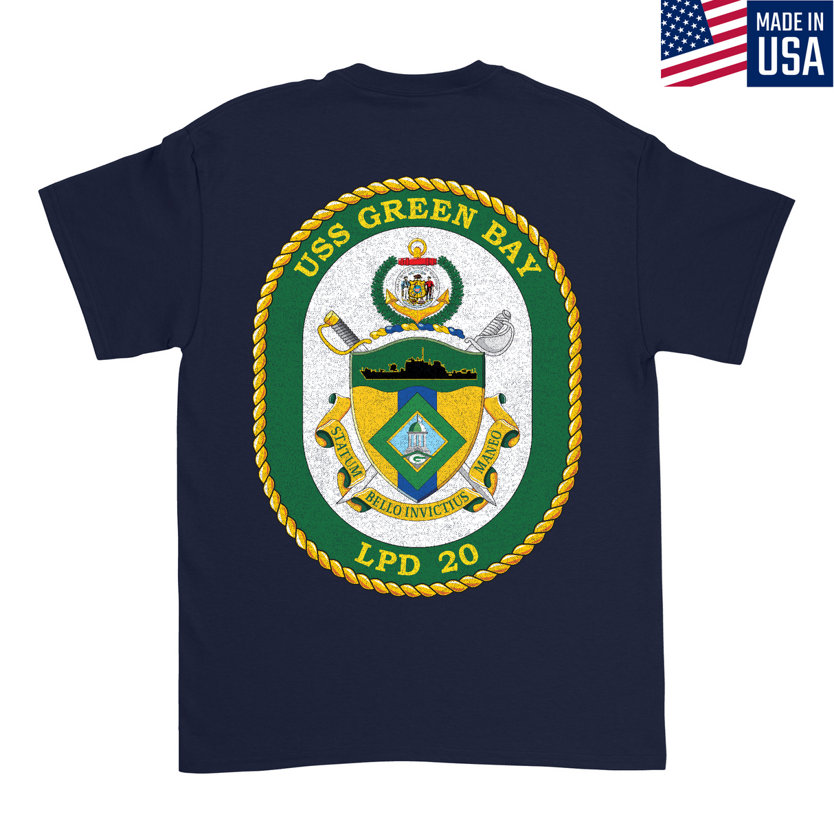 Mens Medium Dark Navy Style_T-Shirt