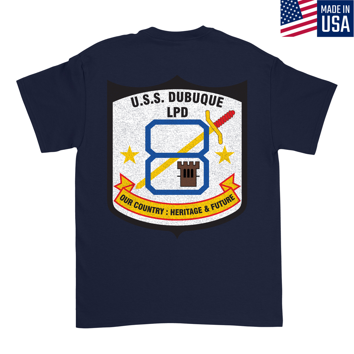 Mens Medium Dark Navy Style_T-Shirt