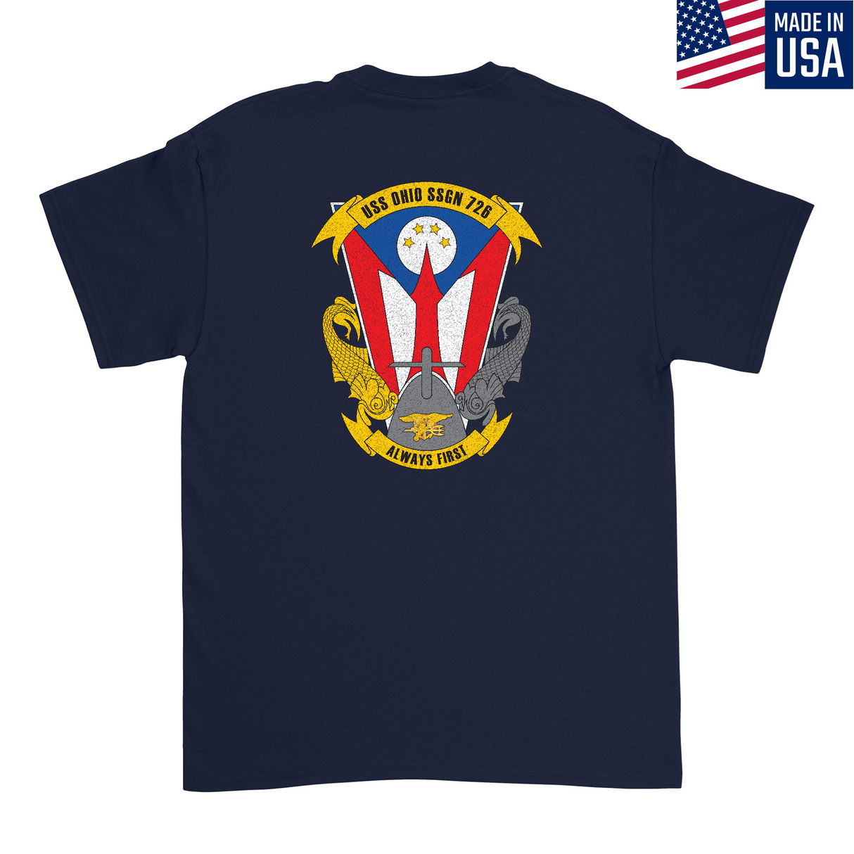 Mens Medium Dark Navy Style_T-Shirt