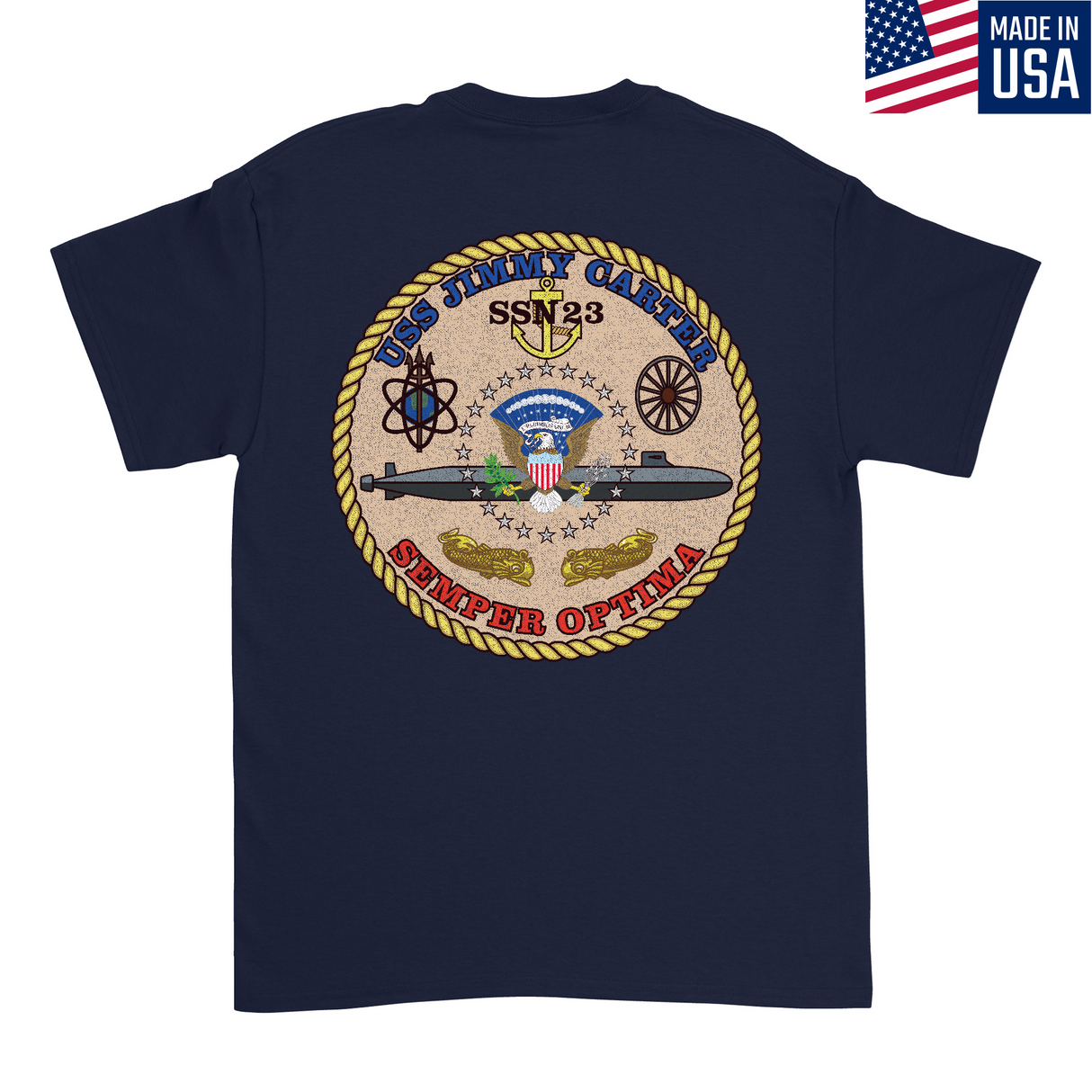 Mens Medium Dark Navy Style_T-Shirt