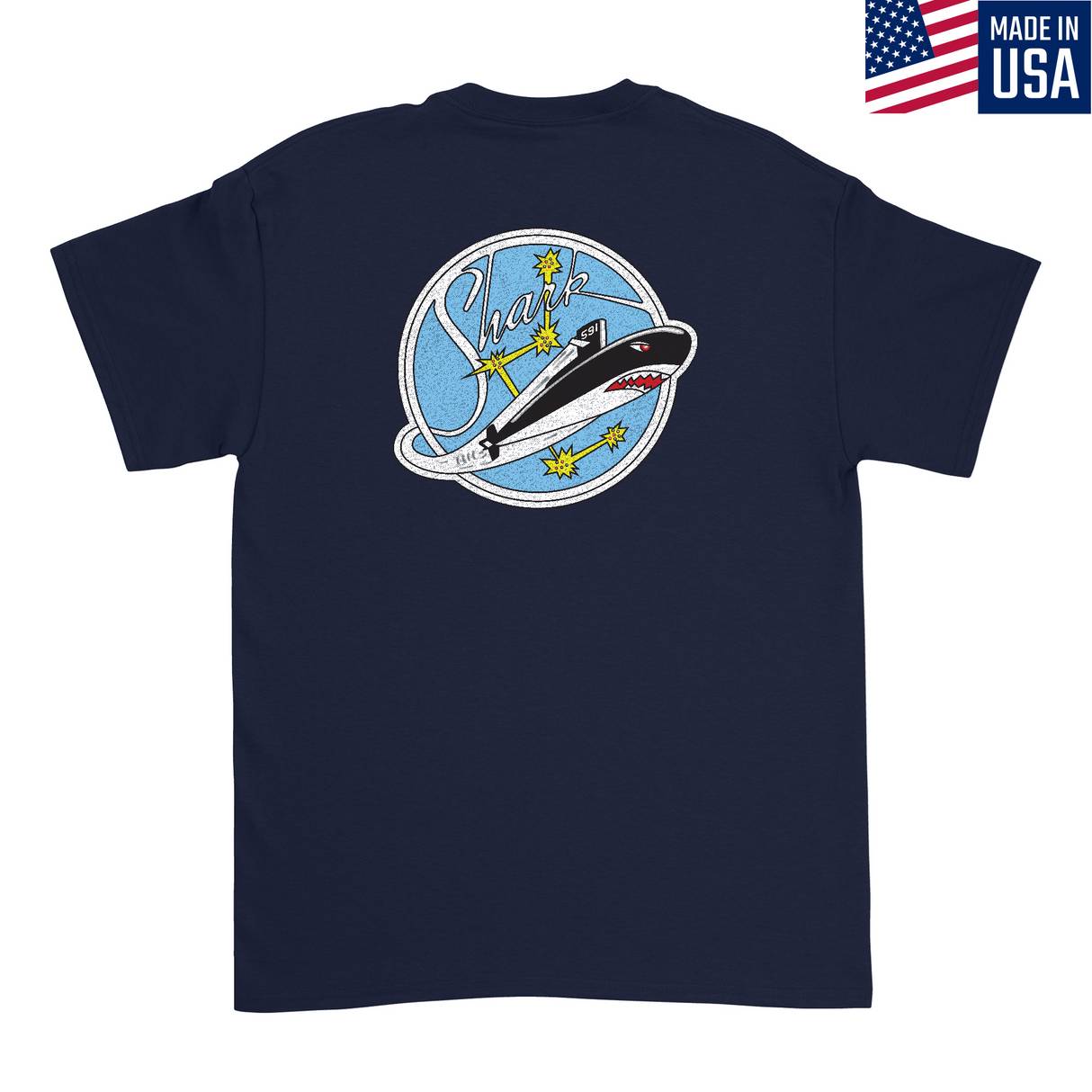 Mens Medium Dark Navy Style_T-Shirt