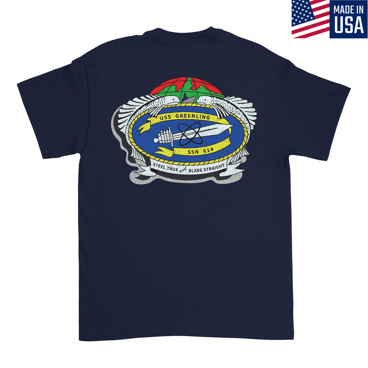 Mens Medium Dark Navy Style_T-Shirt