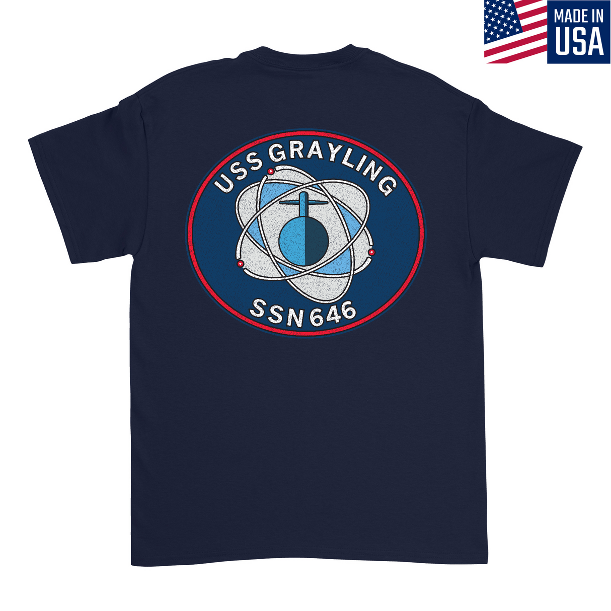 Mens Medium Dark Navy Style_T-Shirt