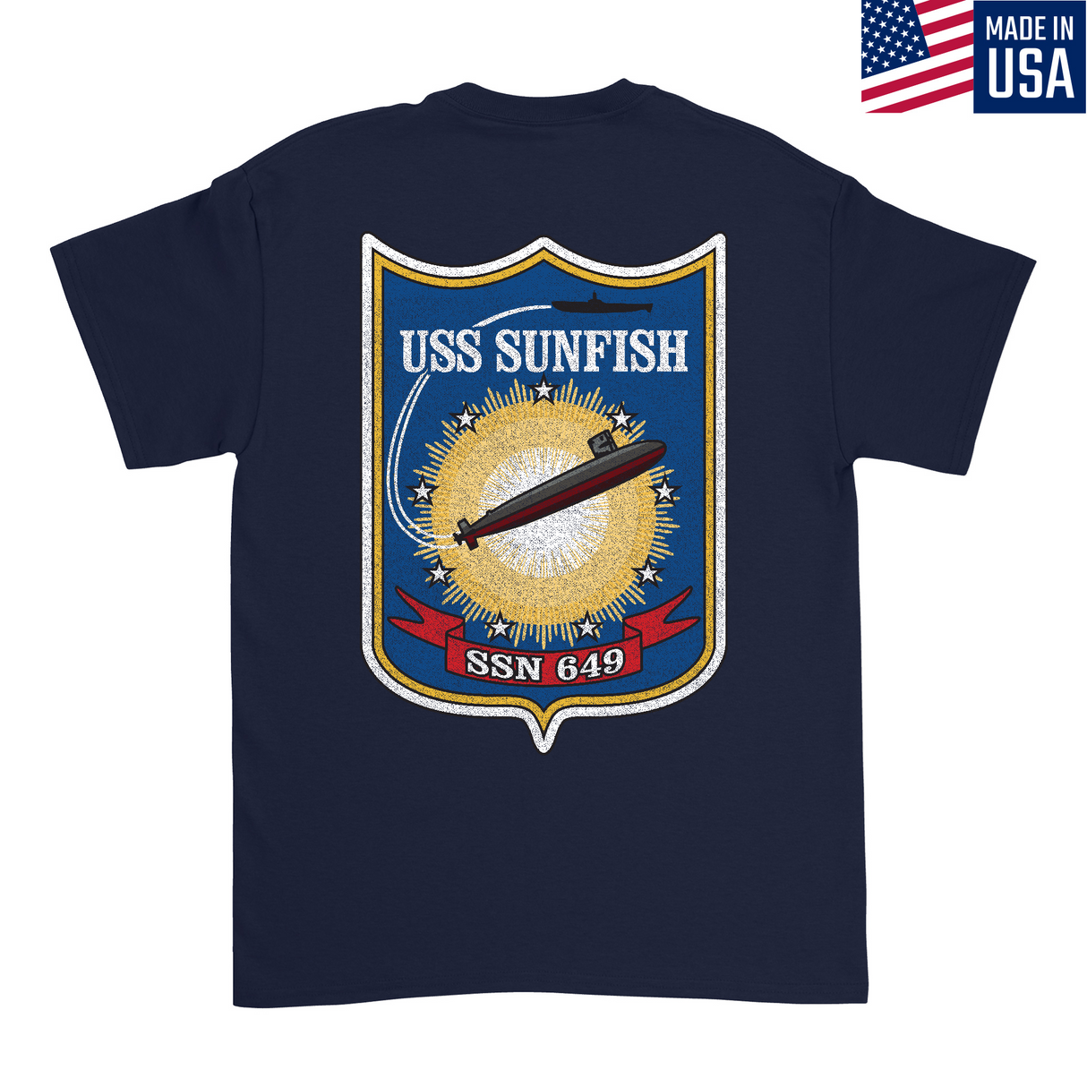 Mens Medium Dark Navy Style_T-Shirt