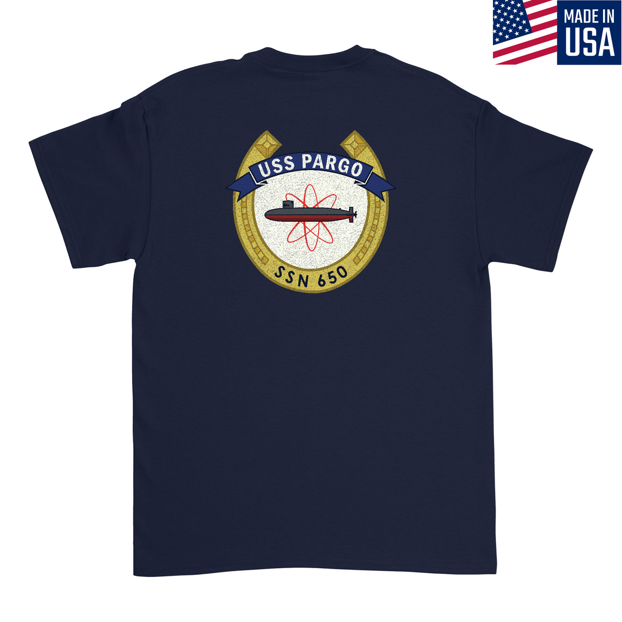 Mens Medium Dark Navy Style_T-Shirt