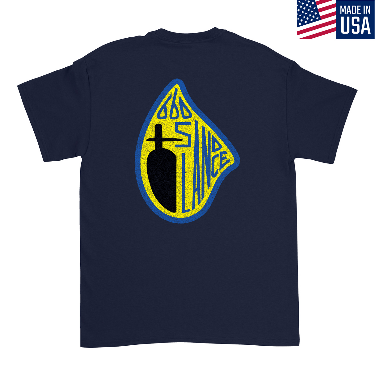 Mens Medium Dark Navy Style_T-Shirt