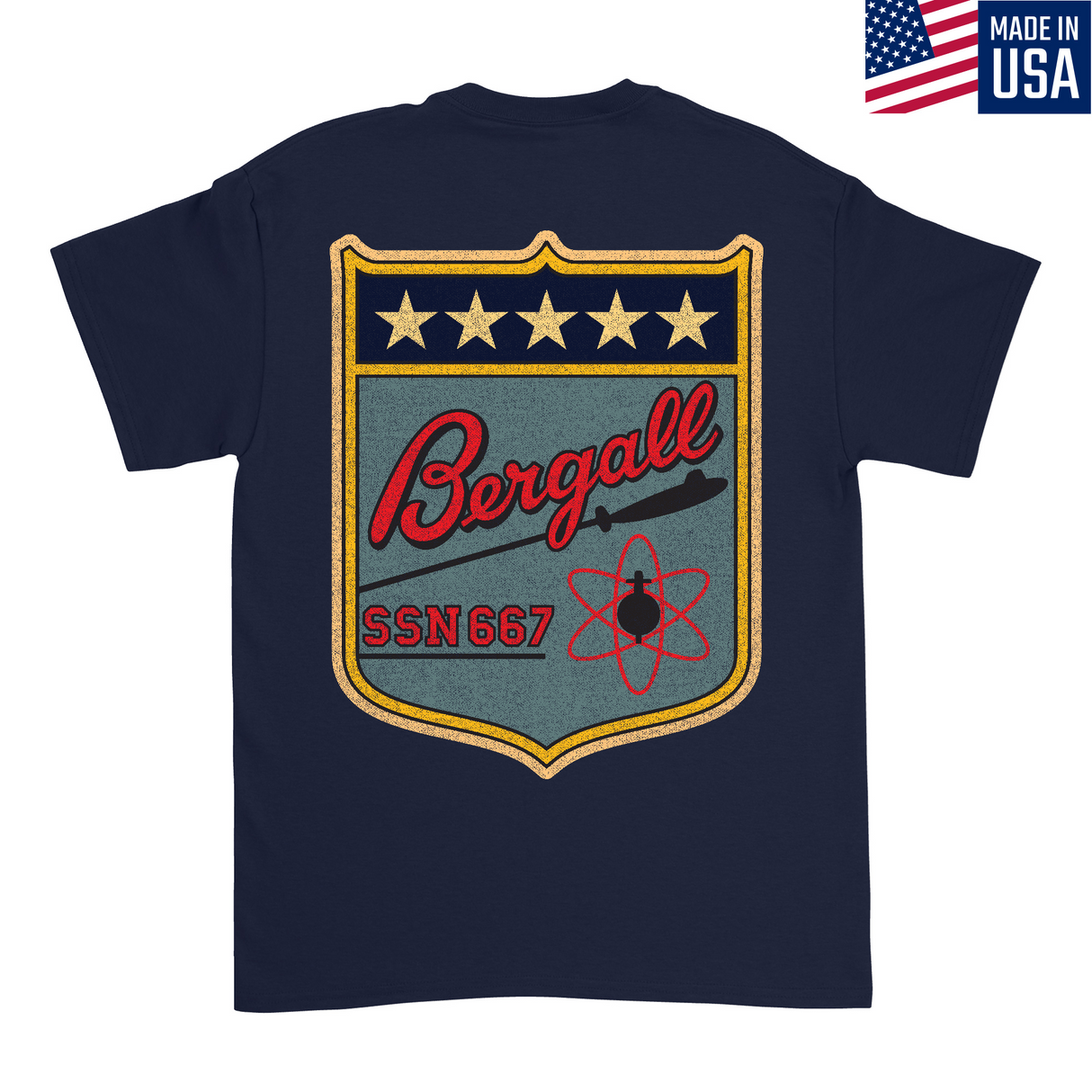 Mens Medium Dark Navy Style_T-Shirt