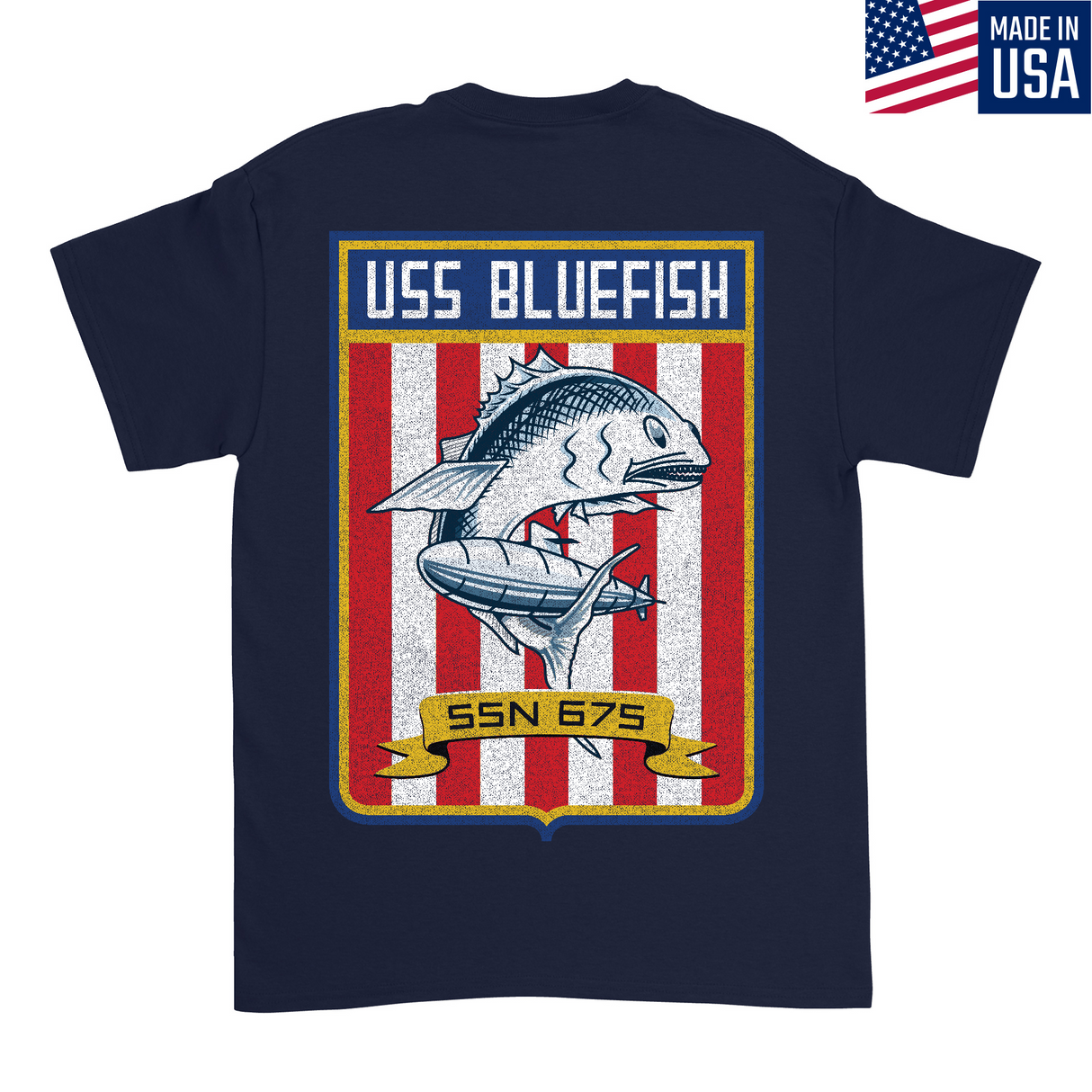 Mens Medium Dark Navy Style_T-Shirt