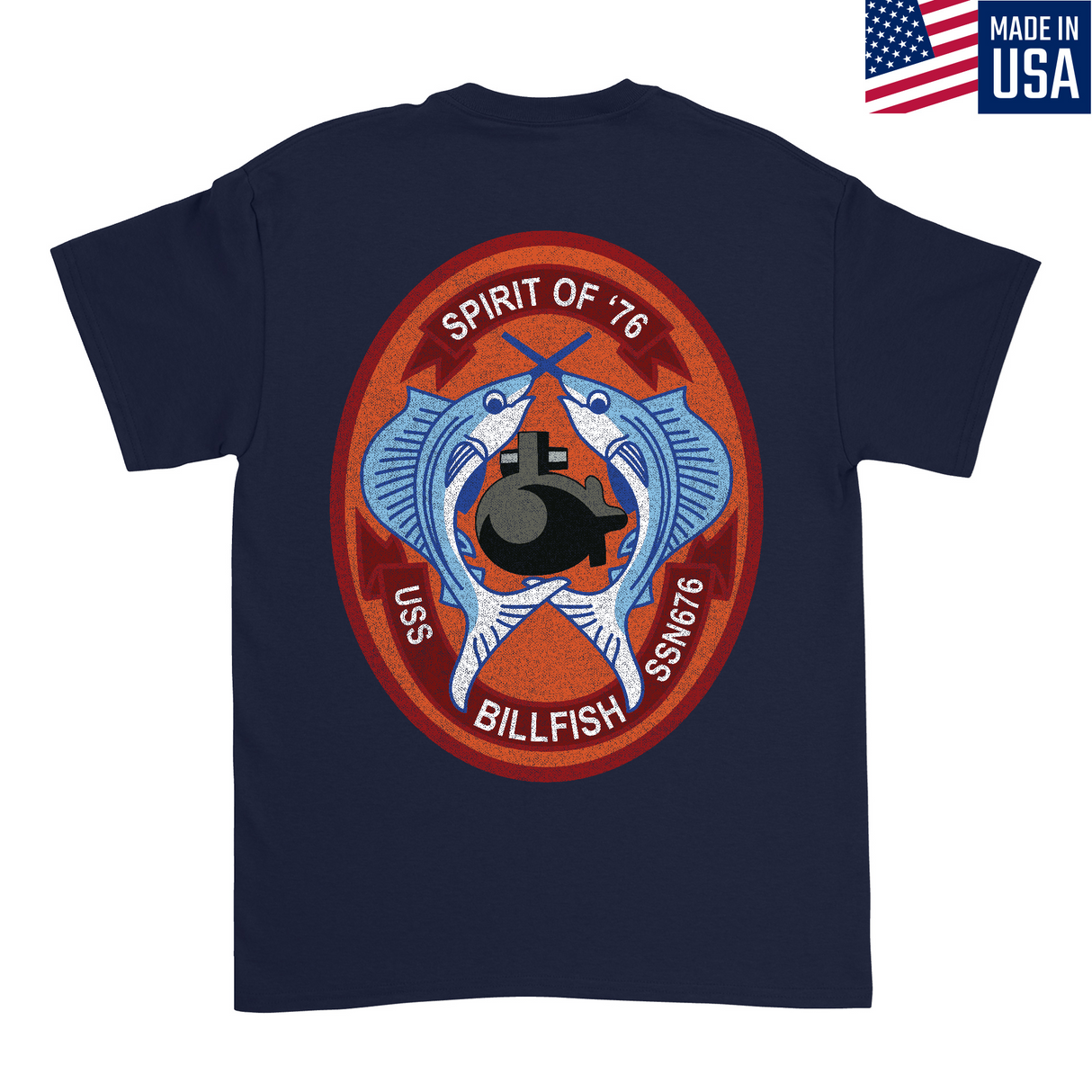 Mens Medium Dark Navy Style_T-Shirt