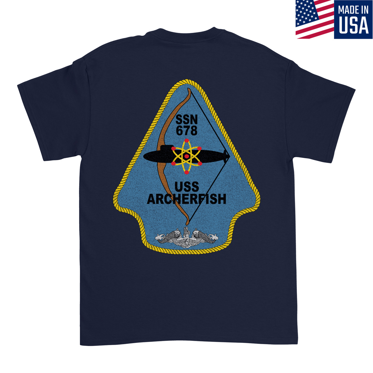 Mens Medium Dark Navy Style_T-Shirt