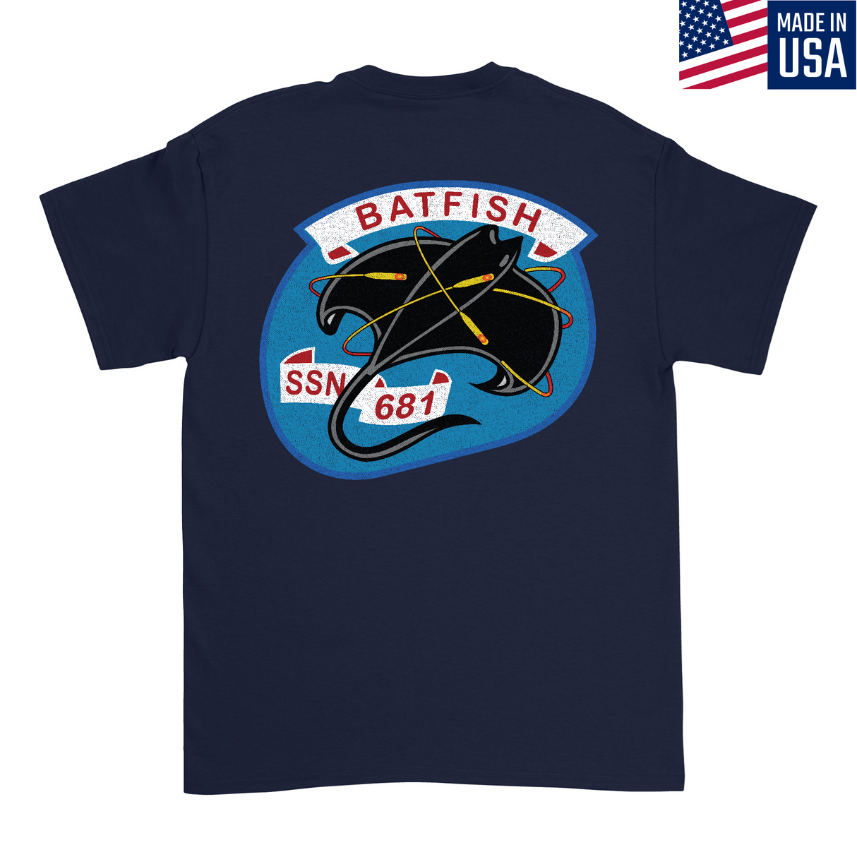 Mens Medium Dark Navy Style_T-Shirt