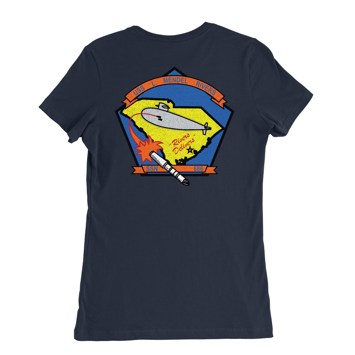 Womens Medium Navy Style_T-Shirt