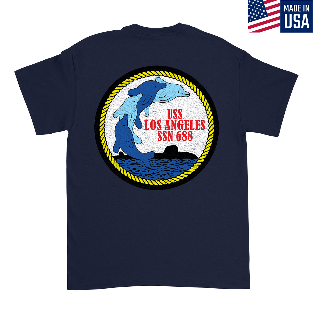 Mens Medium Dark Navy Style_T-Shirt