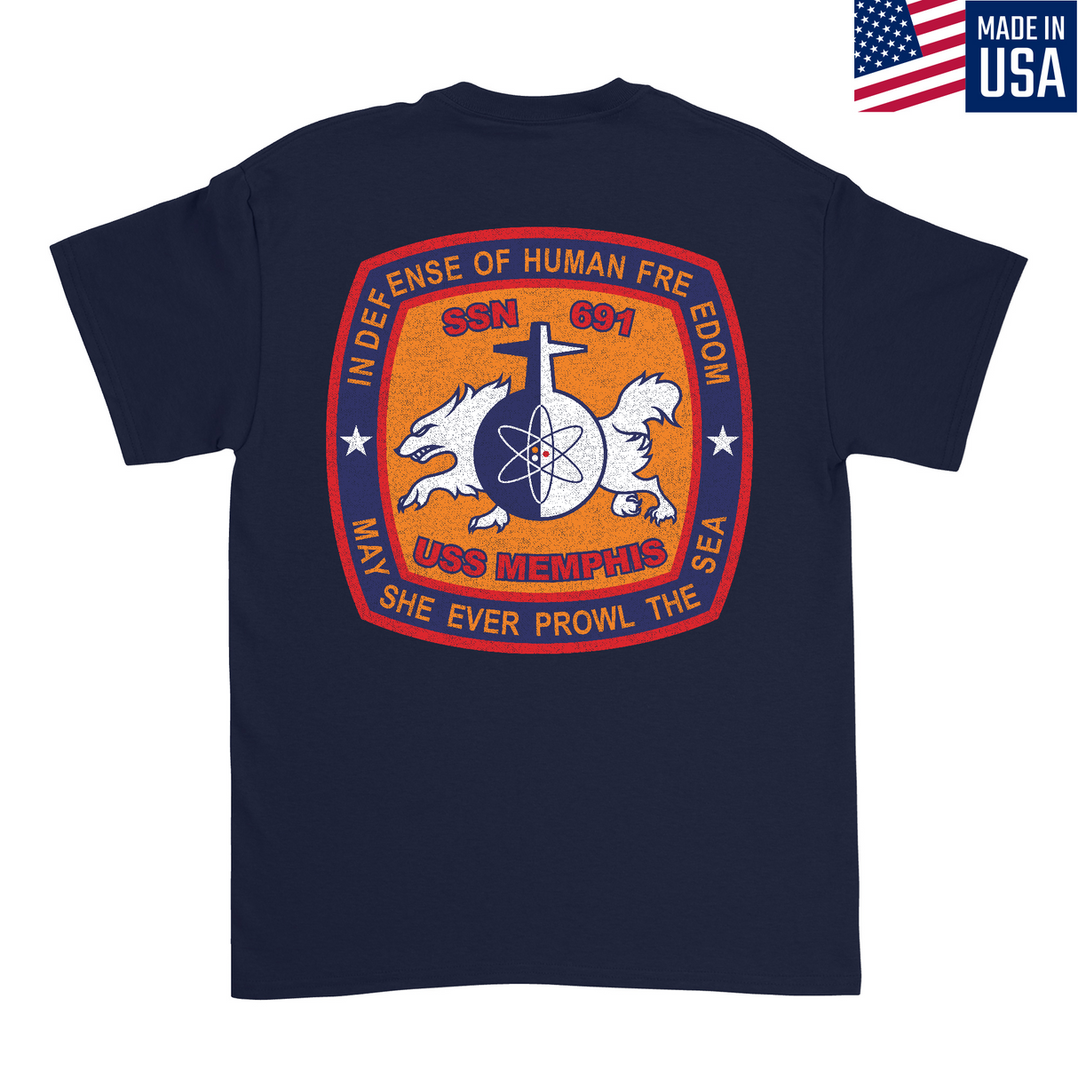 Mens Medium Dark Navy Style_T-Shirt