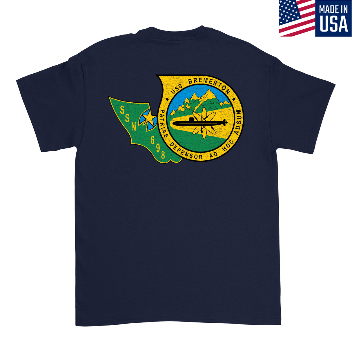 Mens Medium Dark Navy Style_T-Shirt