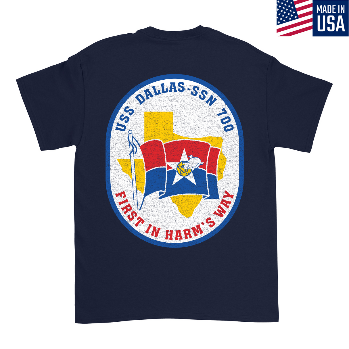 Mens Medium Dark Navy Style_T-Shirt