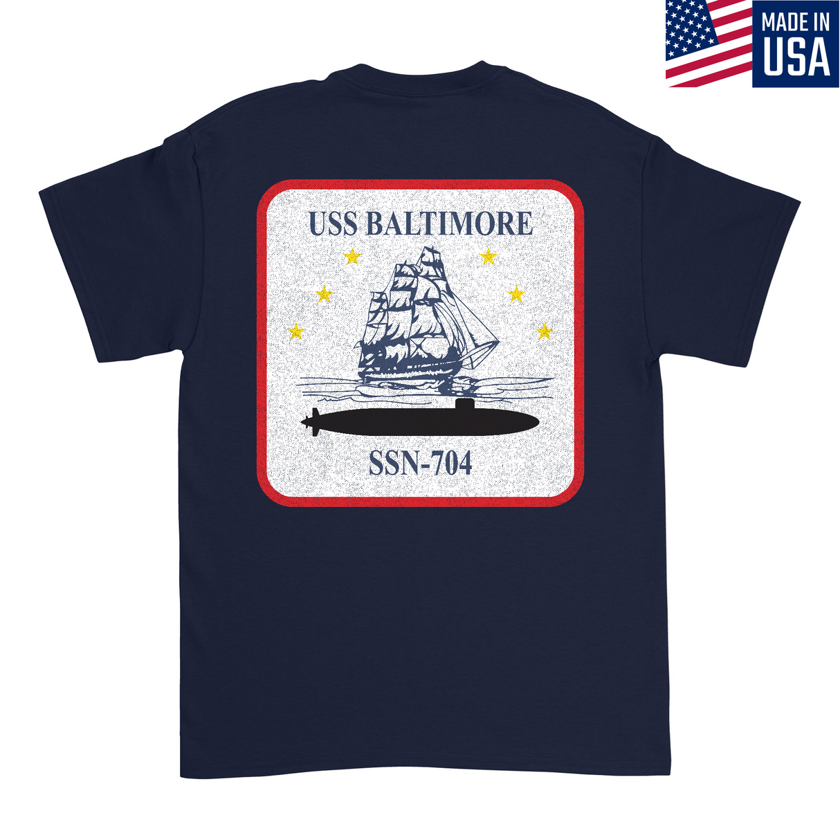 Mens Medium Dark Navy Style_T-Shirt