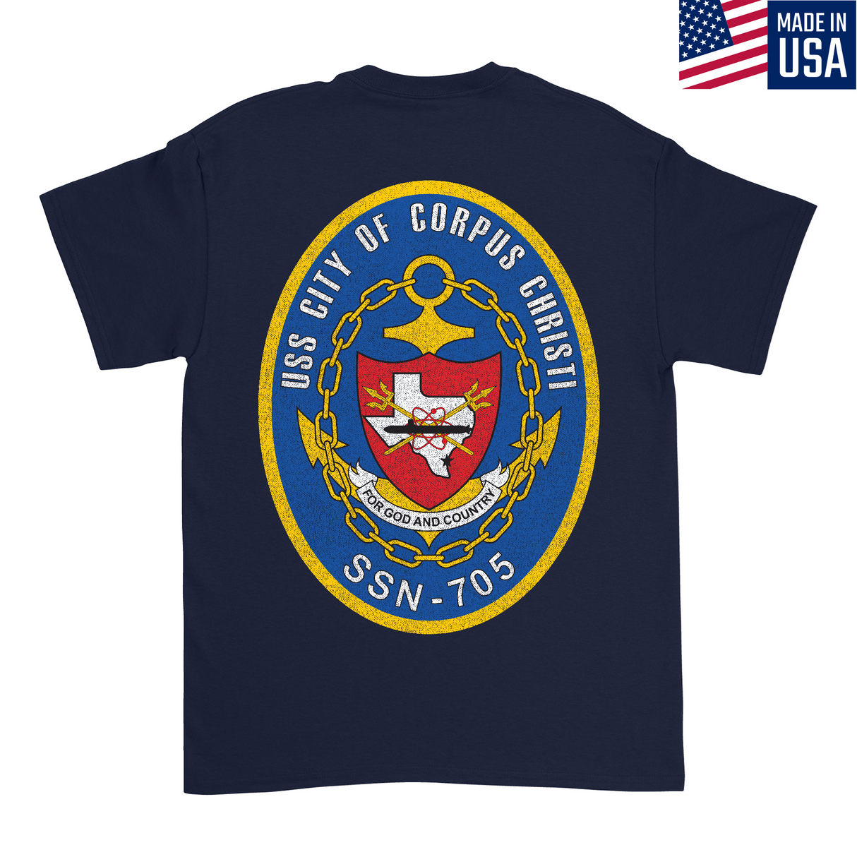 Mens Medium Dark Navy Style_T-Shirt