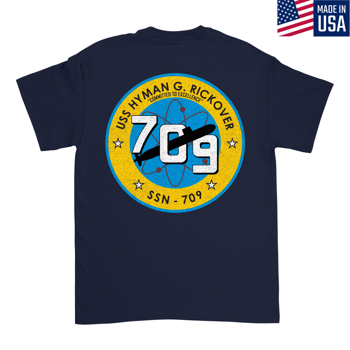 Mens Medium Dark Navy Style_T-Shirt