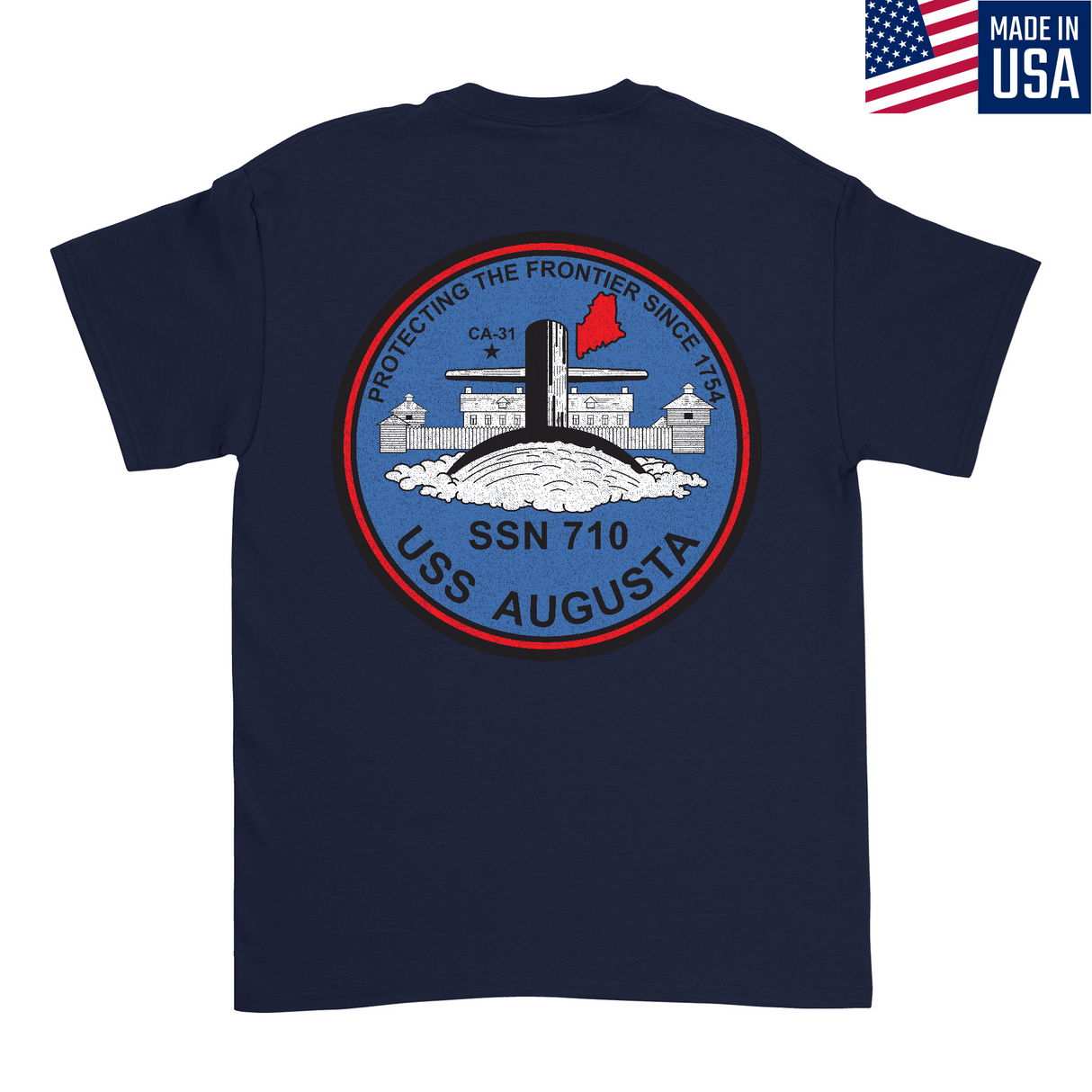 Mens Medium Dark Navy Style_T-Shirt