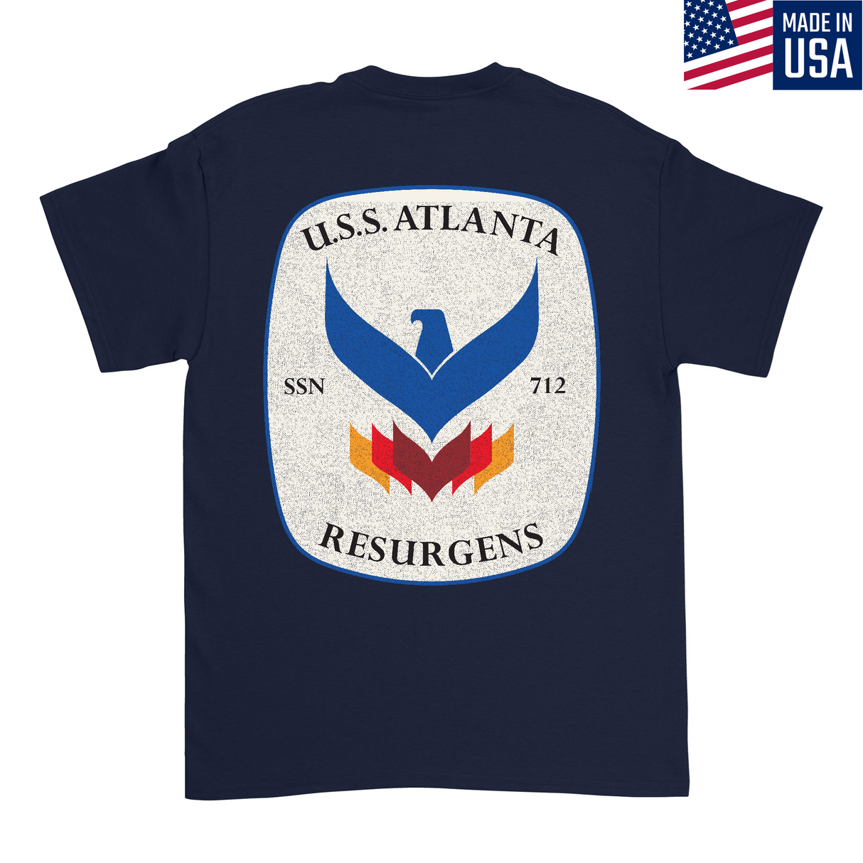 Mens Medium Dark Navy Style_T-Shirt