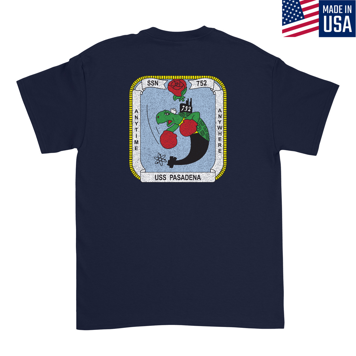 Mens Medium Dark Navy Style_T-Shirt