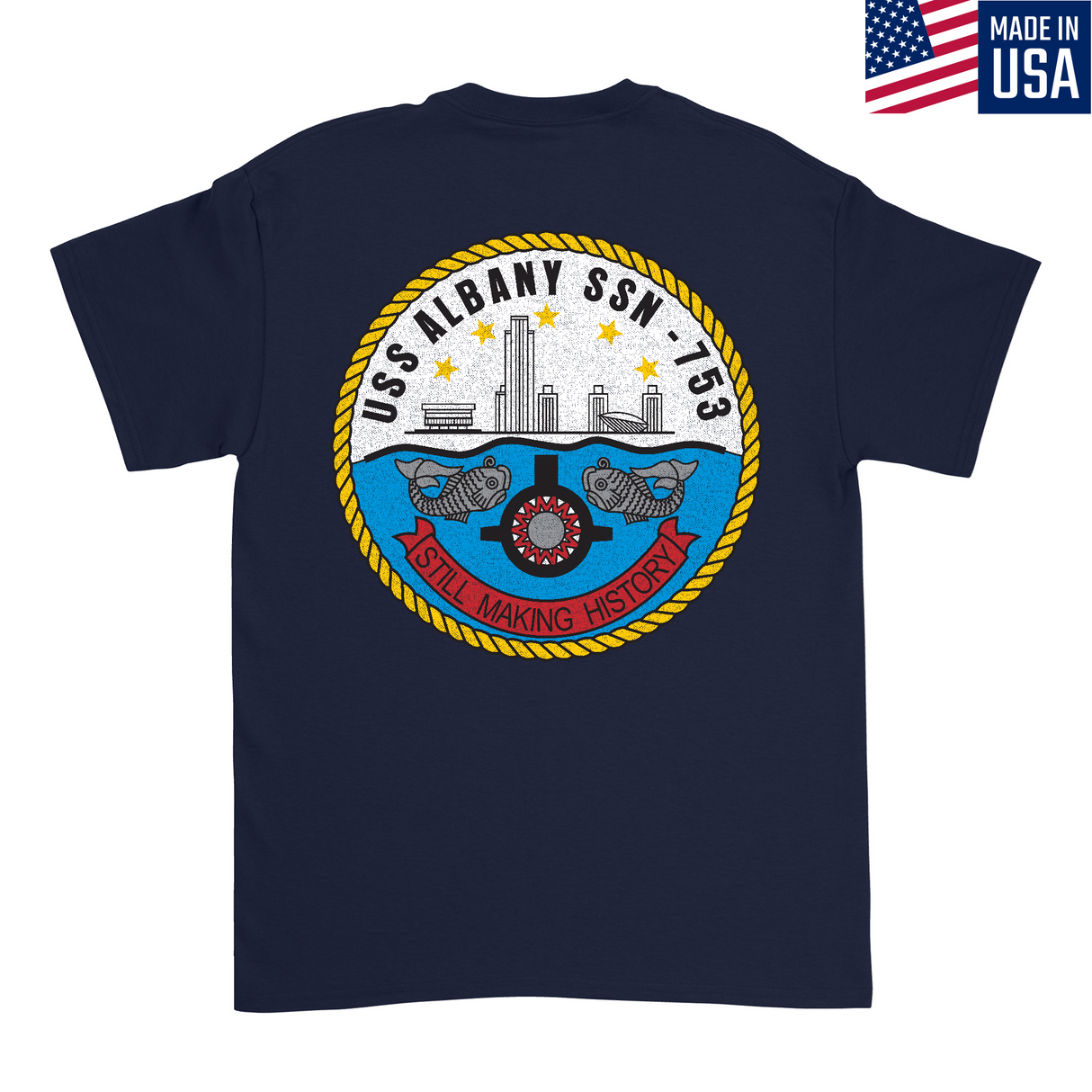 Mens Medium Dark Navy Style_T-Shirt