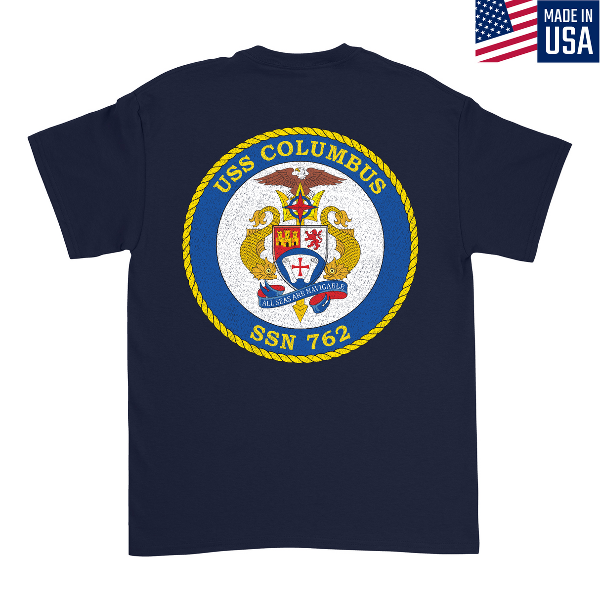 Mens Medium Dark Navy Style_T-Shirt