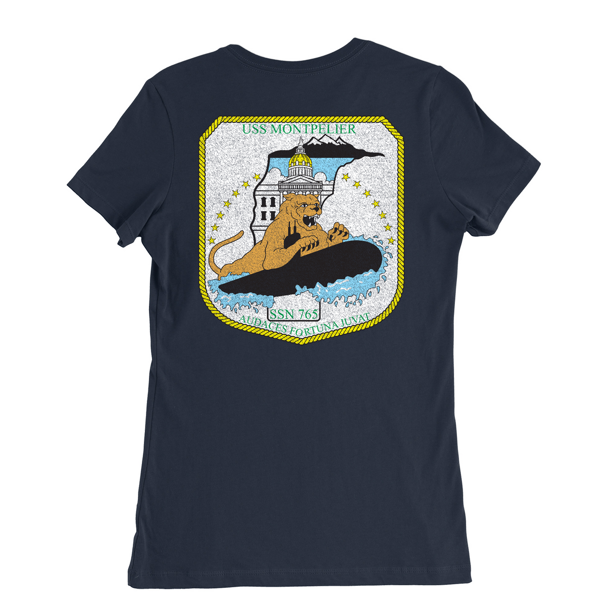 Womens Medium Navy Style_T-Shirt
