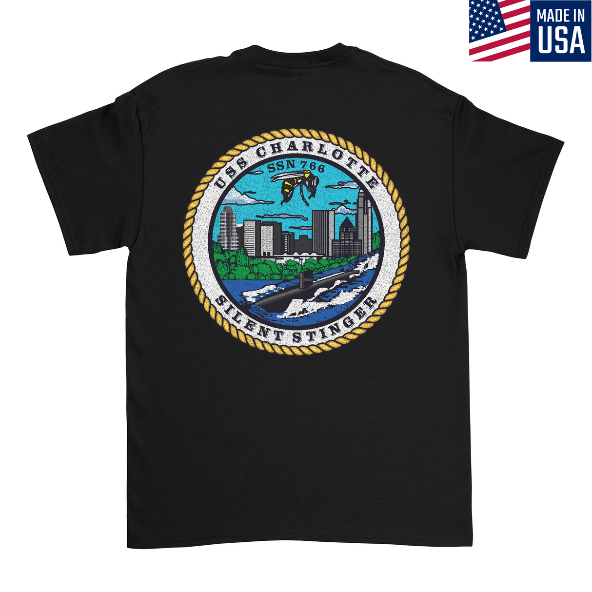 Mens Medium Black Style_T-Shirt