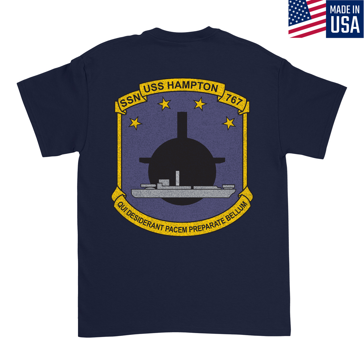 Mens Medium Dark Navy Style_T-Shirt