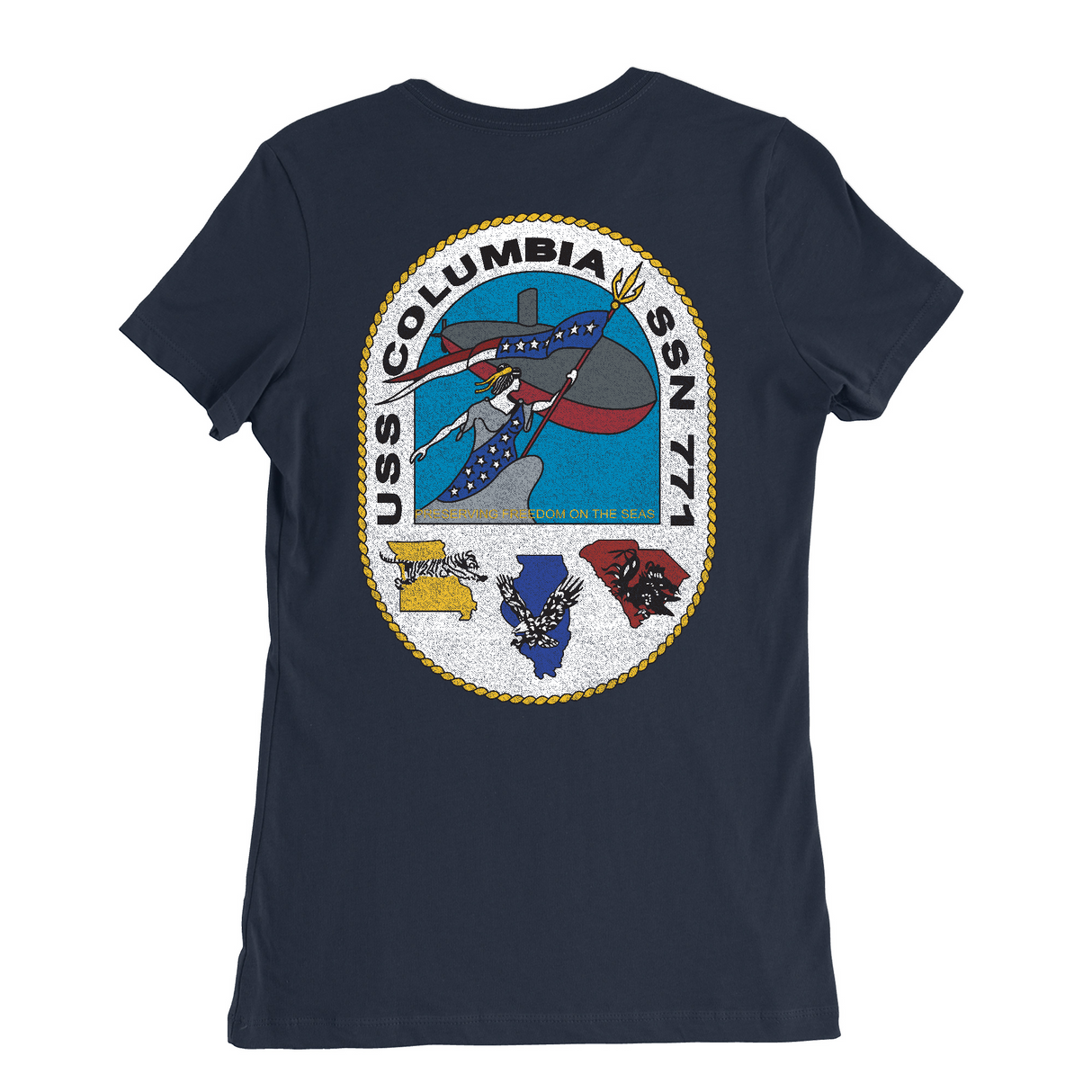 Womens Medium Navy Style_T-Shirt