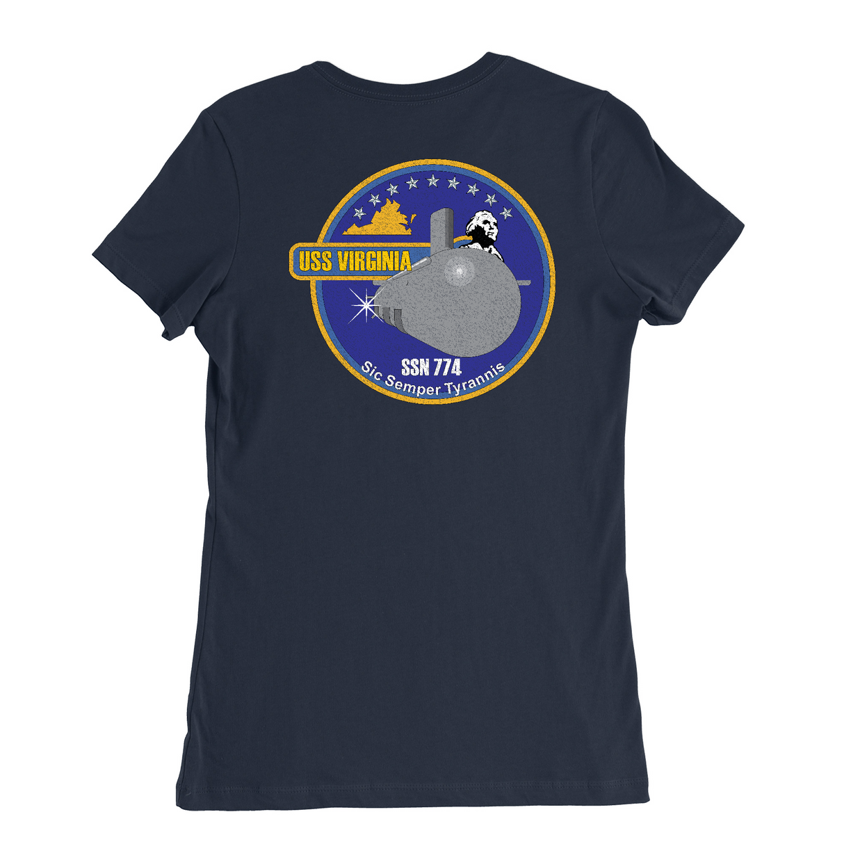 Womens Medium Navy Style_T-Shirt