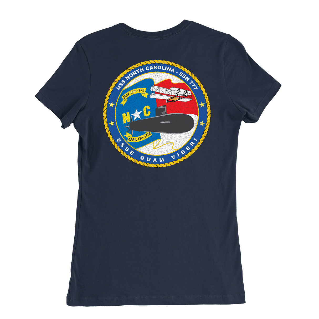 Womens Medium Navy Style_T-Shirt